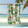 Custom Cute Human Face Tropical Party Summer Beach Towels LM32 893469