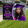 Custom Photo Class Of 2026 Personalized Graduation Yard Sign HA75 920462