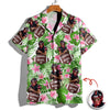 Personalized American Football With Tropical Pattern Hawaiian Shirt HO82 901176
