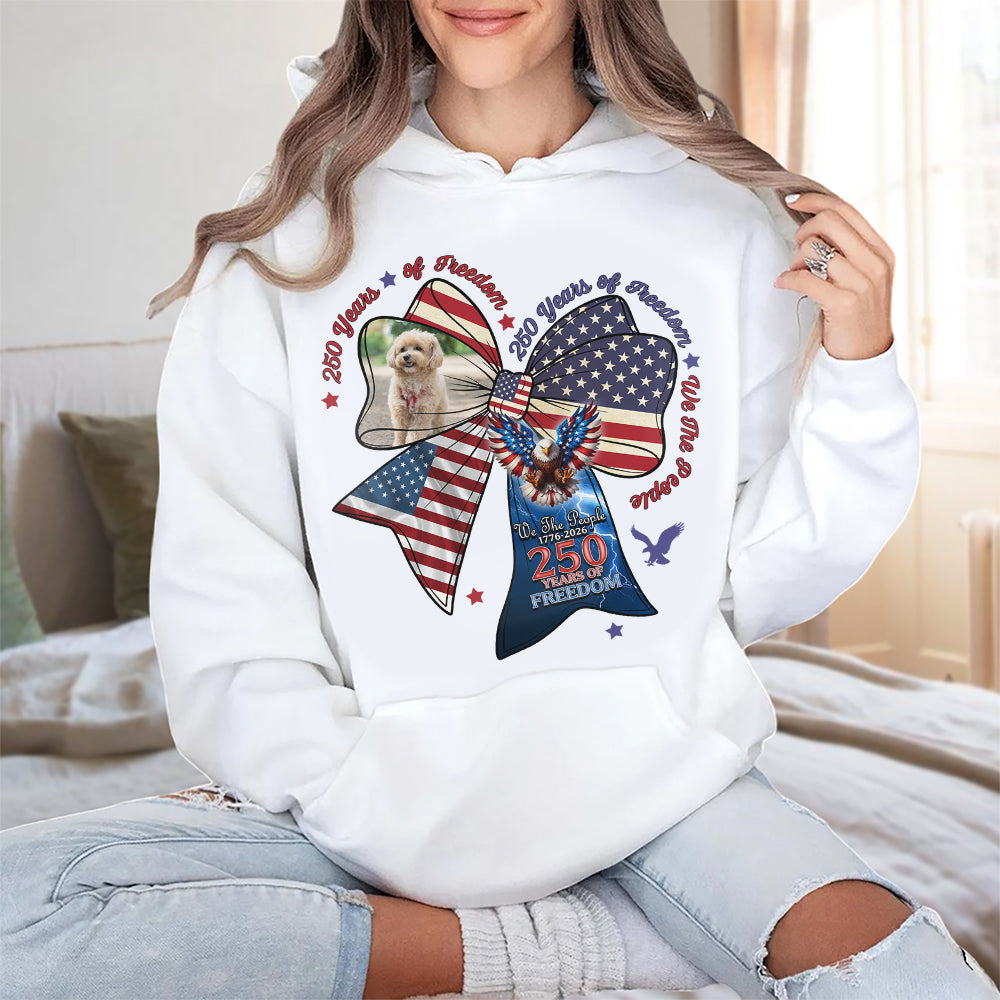 Personalised 250 Years of Freedom Patriotic Eagle We The People Comfort Shirt LM32 899065