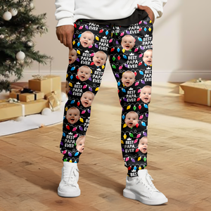 Best Mom Dad Ever Christmas Light - Personalized Sweatpants CH07 899396