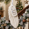 Personalized I'm Always With You Memorial Feather Ceramic Ornament HO82 903804