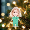 Custom Photo Funny Kid Dream Jobs Christmas Acrylic Ornament HA75 892716