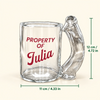 Personalized Property Of Wife, Girlfriend Naughty Mug Anniversary Valentine's Day Gifts For Husband, BF CH07 180692