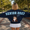 Custom Photo Senior 2027 Shoulder To Shoulder Shirt Graduation Gift CH07 180938