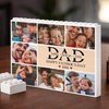 Custom Fathers Day Building Block For Dad Personalized Dad Brick Puzzle With Kids Name & Photo CH07 911594