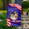 Custom Photo Pawty In The USA 250 Years Of Freedom Garden Flag TH10 169245