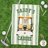 Custom Photo Daddy's Caddies Golf Towel Gift For Father's Day LM32 669081