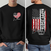 Custom Name USA 250th Birthday 1776-2026 Independence Day Back & Front Dark Shirt HO82 902222