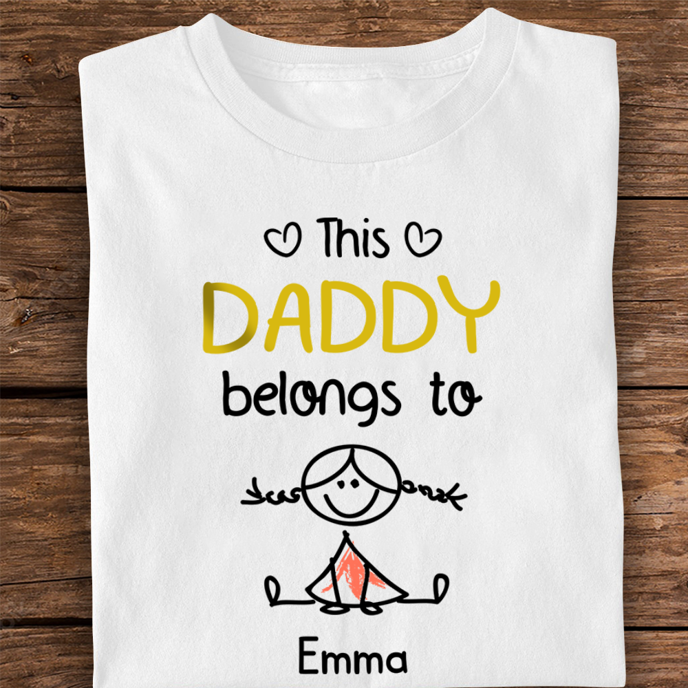 Personalized This Papa Belongs To Us Bright Shirt Father’s Day Gift HA75 921442