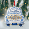 The Year We Became Mr Mrs - Personalized Acrylic Ornament CH07 899094