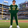 Custom Baseball Photo Onesie Pajamas - Baseball Player Gift HO82 903704
