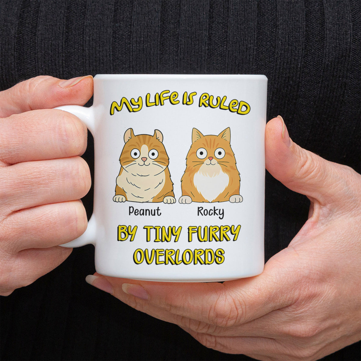 My Life Is Ruled By Cats For Cat Lover Mug TH10 892727