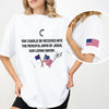 Pray For Charlie Kirk Our Loving Savior Sleeve Tee Shirt LM32 65797