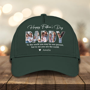 Custom Photo Happy Father's Day Family Classic Cap TH10 892933