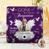 Custom Photo Gone But Never Forgotten Memorial Music Fridge Magnet TH10 894229