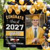 Custom Photo Congrats Class of 2026 Backdrop For Grad Party Decorations CH07 910864
