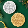 Personalized Family Name Merry Christmas Family Cookie Stamp HA75 919464