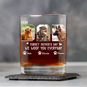 Custom Photo Daddy Forget Father‘s Day We Woof You Everyday LM32 893545