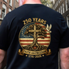 250 Years Faith and Freedom 250th Anniversary USA Patriotic Back Shirt HA75 920928