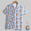 Custom Face Best Dad Ever Tropical Beach Hawaii Shirt Gift For Father's Day CH07 911468