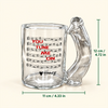 You Tune Me On, Funny Music Personalized Adult Naughty Glass Mug CH07 180684