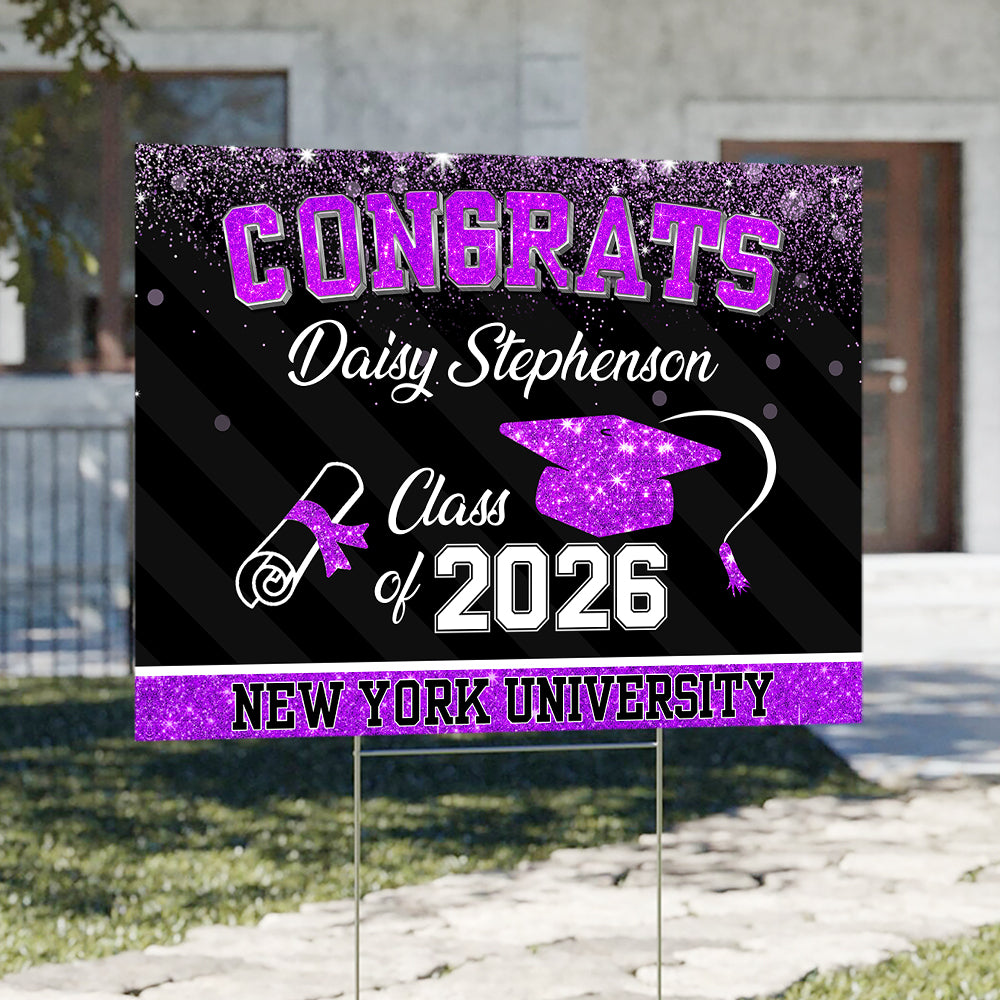 Custom Name Class Of 2026 Personalized Graduation Yard Sign HA75 920466