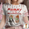 Custom Photo Daddy And Mommy Of The Meowster 3D Shirt For Halloween TH10 894971