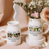 Custom Photo Mom, To Me You Are The World To Mom Vase Mothers Day Gift CH07 910914