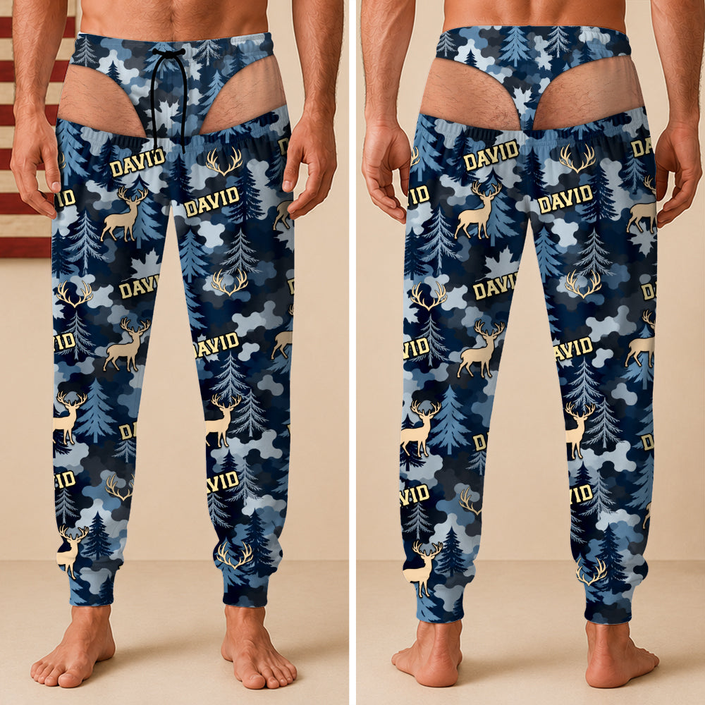 Personalized Name Deer Hunting Sweatpants Gifts For Deer Hunters, Deer Hunting Lovers HA75 919584