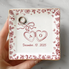 Personalized Toile De Jouy Style Jewelry Dish Wedding Gift for Couple HA75 898406
