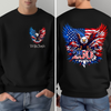 250 Years American 250th Anniversary Back & Front Shirt USA Flag We The People Dark Shirt CH07 910954