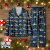 Custom Photo Merry Fishmas Pajamas Christmas Gift For Fishing Lovers, Fisherman HA75 898252