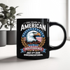 American 250 Years Independence Eagle - July 4th 2026 Black Mug LM32 895249