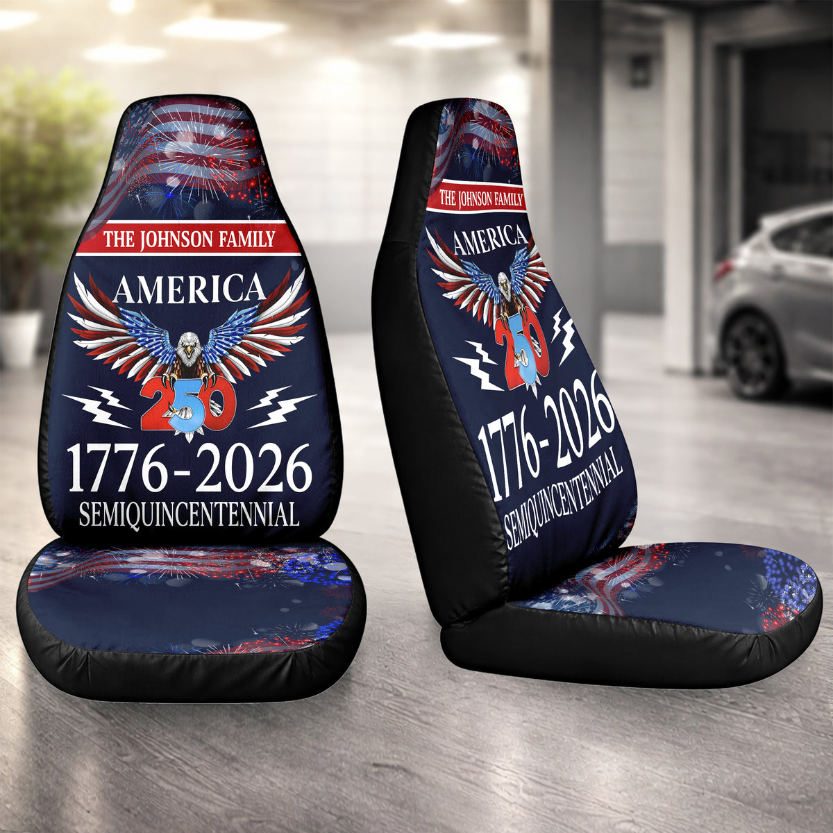 250 Years America Semiquincentennial Car Seat Cover LM32 899557