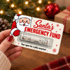 Personalized Funny Christmas Money Holder, Creative Holiday Cash Gift CH07 180534