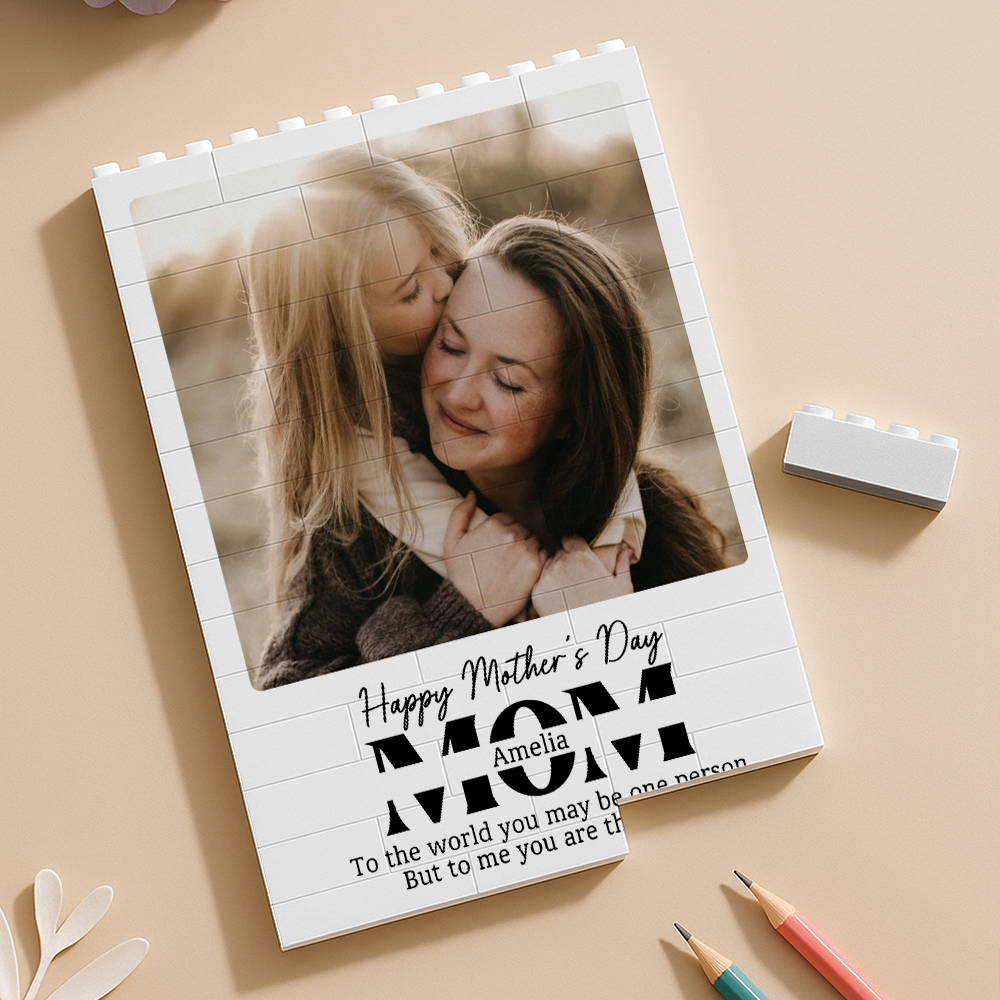 Custom Photo Happy Mother's Day Ever Building Block CH07 910786