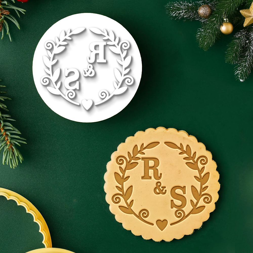 Personalized Name Letters Wedding Cookie Stamp Gift For Couple, Wife, Husband HO82 900584