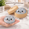 Cute Dumpling Squishy Toy, Stress Relief Fidget & Sensory Toy Family Gift LM32 670181