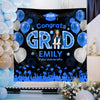 Custom Photo Congrats Graduation Class Of 2026 Balloons Backdrop HO82 902026