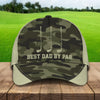 Personalized Best Dad By Par Golf Classic Cap LM32 893491