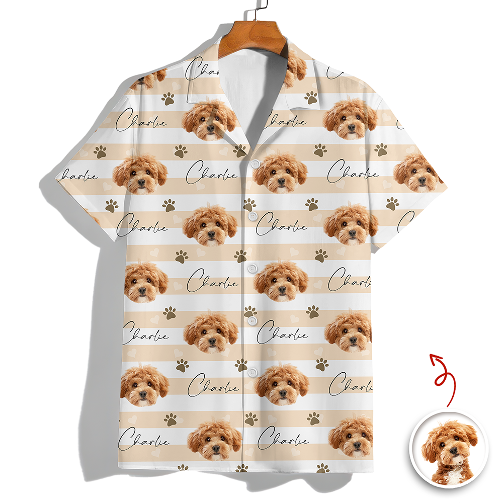 Custom Dog Cat Photo Hawaii Shirt Gift for Pet Lovers TH10 169359