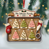 Personalized Custom Family Name Cookie Christmas Tree Acrylic Ornament For Family TH10 171135
