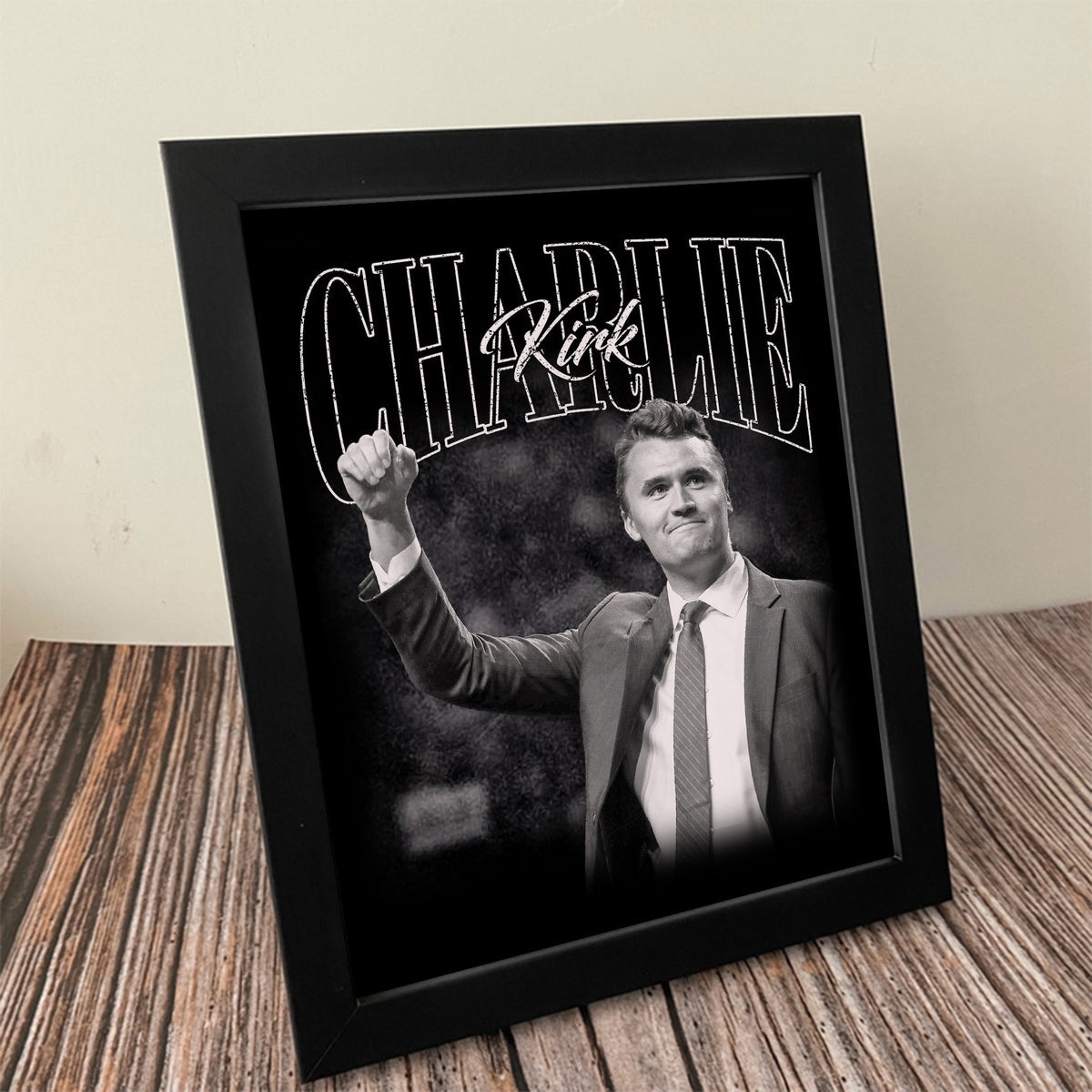 Charlie Kirk A True Hero Retro Style Picture Frame HO82 65788