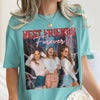 Custom Portrait Photo Best Friend Forever Vintage Style Bestie Comfort Shirt HO82 894896