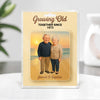 Custom Photo Growing Old Together Couple Acrylic Block Plaque, Unique Keepsake HO82 894212
