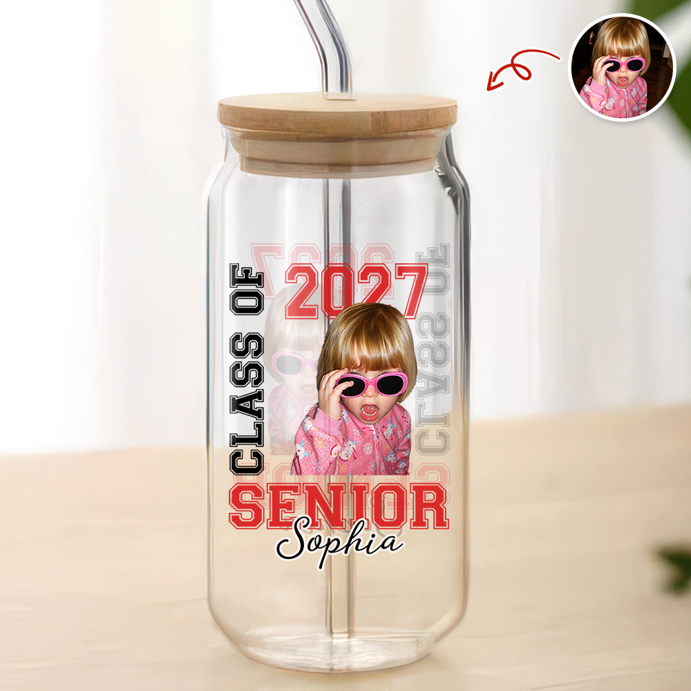 Custom Photo Senior 2027 Back To School Gift For Senior Students HA75 922092