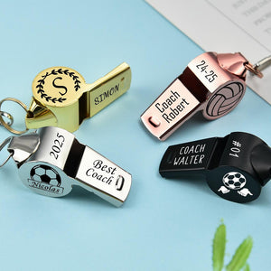 Personalized Football Soccer Basketball Teacher Coach Whistle - Valentine's Gifts for Him LM32 897823