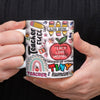 Custom Name Gift For Teacher 3D Inflated Effect Mug TH10 894213