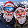 Funny 3D Santa Face Ski Mask, 3D Novelty Mask for Skiing & Snowboarding CH07 180766
